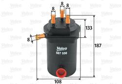 VALEO filtru combustibil VALEO 587556 (587556) - automobilus