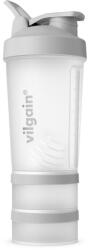 Vilgain Shaker Pro 2Go - Silver Mist 450 ml + 150 ml + 100 ml