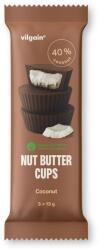 Vilgain BIO Nut Butter Cups - kókusz 39 g (3 x 13 g)