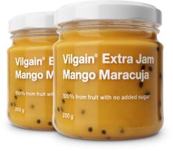 Vilgain Extra dzsem - 2× mangó és maracuja hozzáadott cukor nélkül 200 g