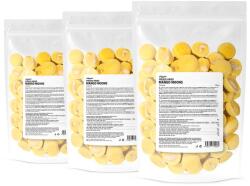 Vilgain Multipack 3 pièces - Fruit Moons -⁠ ropogós kesudió gyümölcsporral bevonva, telítetlen zsírok forrása, hozzáadott cukor, só és tartósítószer nélkül