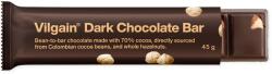Vilgain Csokoládé szelet - Étcsokoládé mogyoróval 45 g