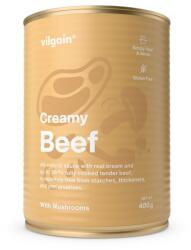 Vilgain Marhahús gombával -⁠ R2E Stroganoff-stílusú hús, laktató és fehérjedús, friss alapanyagokból, tartósítószerek és egyéb adalékanyagok nélkül készült