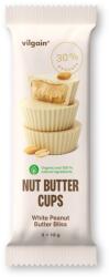 Vilgain BIO Nut Butter Cups -⁠ kosárka krémes töltelékkel, több mint 30 % diótartalommal, tartósítószerek nélkül