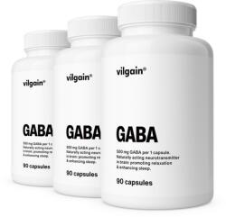 Vilgain Multipack 3 pièces - GABA -⁠ gamma-aminovajsav, az emberi szervezetben természetesen előforduló neurotranszmitter, étrend-kiegészítőamma-aminovajsav, az emberi szervezetben természetesen előforduló ne