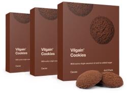 Vilgain BIO Cookies - 3× kakaó 135 g (4 x 2 keksz)