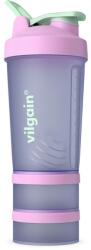 Vilgain Shaker Pro 2Go - Unicorn 450 ml + 150 ml + 100 ml