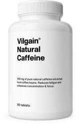Vilgain Természetes Koffein -⁠ 100 mg koffein 1 tablettában, NATCAFF® márkájú nyersanyag kíméletesen extrahált kávébabból, támogatja a fizikai és szellemi teljesítményt