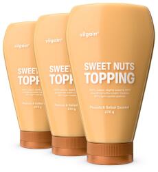 Vilgain Sweet Nuts Topping - 3× Földimogyoró sós karamellel 270 g