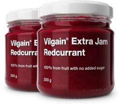 Vilgain Extra dzsem - 2× piros ribizli hozzáadott cukor nélkül 200 g