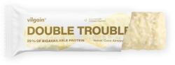 Vilgain Double Trouble Protein Bar - Kókuszos-mandulás krém 55 g