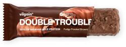 Vilgain Double Trouble Protein Bar - 12× Dupla csokoládé krémmel 55 g
