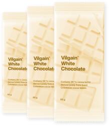 Vilgain Táblacsokoládé - 3× 39% fehér csokoládé 85 g