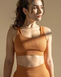 Vilgain Seamless Ribbed Bra - XS/S Bronze