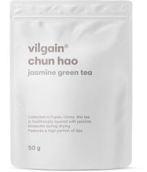 Vilgain Jázmin zöld tea -⁠ virágos aromájú, napon kíméletesen szárított szórt teakeverék
