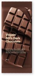 Vilgain Táblacsokoládé -⁠ minőségi csokoládé single origin kakaóbabból, magas kakaóaránnyal, fényezőanyagok és lecitinek nélkül
