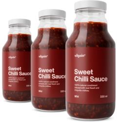 Vilgain Sweet Chilli Sauce - 3× finomszemű 330 ml