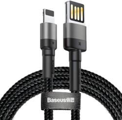 Baseus Кабел USB на Lightning 2, 4A - 1 м - Сив / Черен KP25168