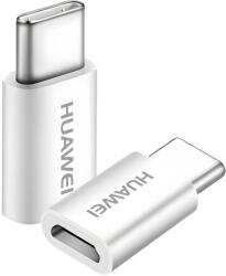 Huawei Оригинален MicroUSB на USB - C Адаптер - Бял KP31225 (31225)