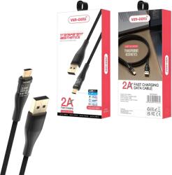 Ven-Dens Ven - Dens USB на Micro 2A Бързо зареждащ Кабел - 1, 5 м - Черен KP34827 (34827)
