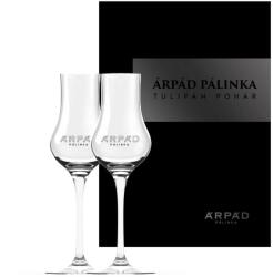 Árpád Pálinka Tulipán Pálinkás Pohár díszdobozban 2 db - 95 ml