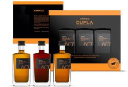 Árpád Pálinka Dupla 60 Mini Ágyas Ablakos Pálinkaválogatás 3*0.05L (60%)