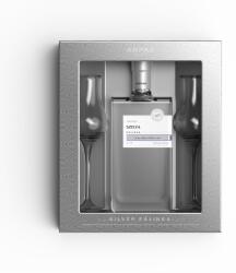 Árpád Pálinka Silver Szilva Pálinka ablakos díszdobozban 0, 5 L + 2 db Tulipán pálinkáspohár (40%)