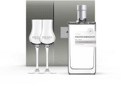 Árpád Pálinka Silver Feketecseresznye Pálinka díszdobozban 0, 5 L + 2 db Tulipán pálinkáspohár (40%)