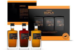 Árpád Pálinka Dupla 40 Mini Ágyas Ablakos Pálinkaválogatás 3*0.05L (40%)