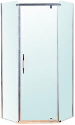 Leziter Celtic 90x90 cm ötszögletű zuhanykabin tálca nélkül (LC-061105) - leziteronline