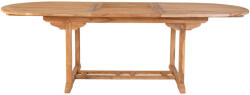 House Nordic Salamanca bővíthatő étkezőasztal, teak fa, natúr, 90x180/240x75 cm (7501150) - leziteronline