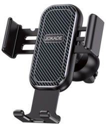 JOKADE Je018-a Guangbei Szellőzőrácsra Rögzíthető Gravity Autós Tartó Fekete
