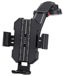 JOKADE Je027-b Nanli Tapadókorongos Gravity Autós Tartó Fekete