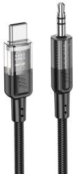 hoco. Upa27 Spirit Usb Type-c / Jack Audio átalakító 1.2 Méter (dac) Fekete