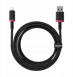 Baseus kábel Dura 2.4A 2m (piros-fekete) (6932172669881)