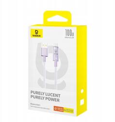 Baseus Gem kábel Usb-usb C 100W 1m (lila) (6932172658687)