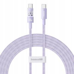 Baseus kábel Gem Type C-Type C 100W 2m (lila) (6932172658823)