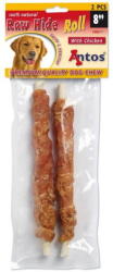 Antos Recompense Antos Raw Hide White Chicken Roll 100 g, 2 buc (ANT10827)