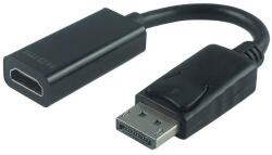 PremiumCord DisplayPort HDMI Male/Female adapter, támogatja a 3D, 4K*2K@30Hz-et (kportad11)