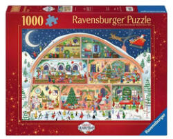 Ravensburger Puzzle 1000 db - A Mikulás műhelye (12001268)
