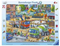 Ravensburger Ravensburger: Puzzle 24 db - Építkezés (05142)