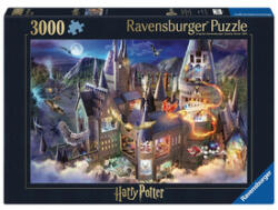 Ravensburger Puzzle 3000 db - Roxfort (17561)
