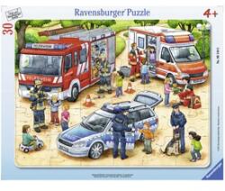 Ravensburger RAVENSBURGER: Puzzle 30 db - Életmentők (06144)