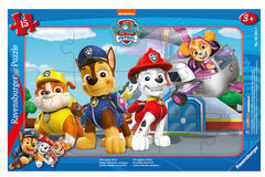 Ravensburger Puzzle 15 db - Mancs Őrjárat 4 bátor kutyi (5681)