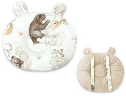 Qmini Perna Bebelusi Qmini Minky Teddy Bear and Friends Beige (6426972021562)
