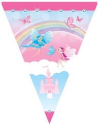 Funny Fashion Hercegnő zászló girland - 5 m (53823)