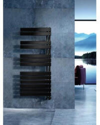AREZZO design DESIGN HORIZONT BLACK törölközőszárítós radiátor, 1355×550