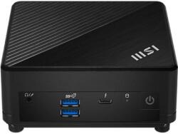 MSI PC Cubi 5 12M 405BEU, i7-1255U, N/A, N/A, N/A, UHD, No OS, Fekete (Cubi 5 12M-405BEU)