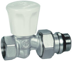 GIACOMINI R706A kézi radiátorszelep, egyenes, 1/2" NEW (R706X013)