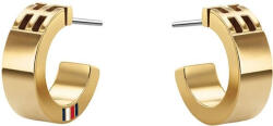 Tommy Hilfiger Fashion aranyozott karika fülbevaló TH2780418